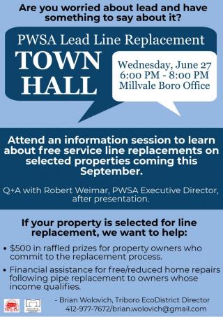 PWSA Lead Line Replacement Town Hall