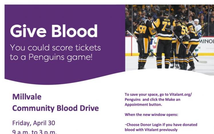 Pittsburgh Penguins Blood Drive