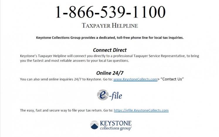 keystone helpline 2020